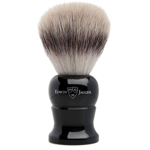 Edwin Jagger 1EJ286SYNST - Помазок черная смола искусственный ворс