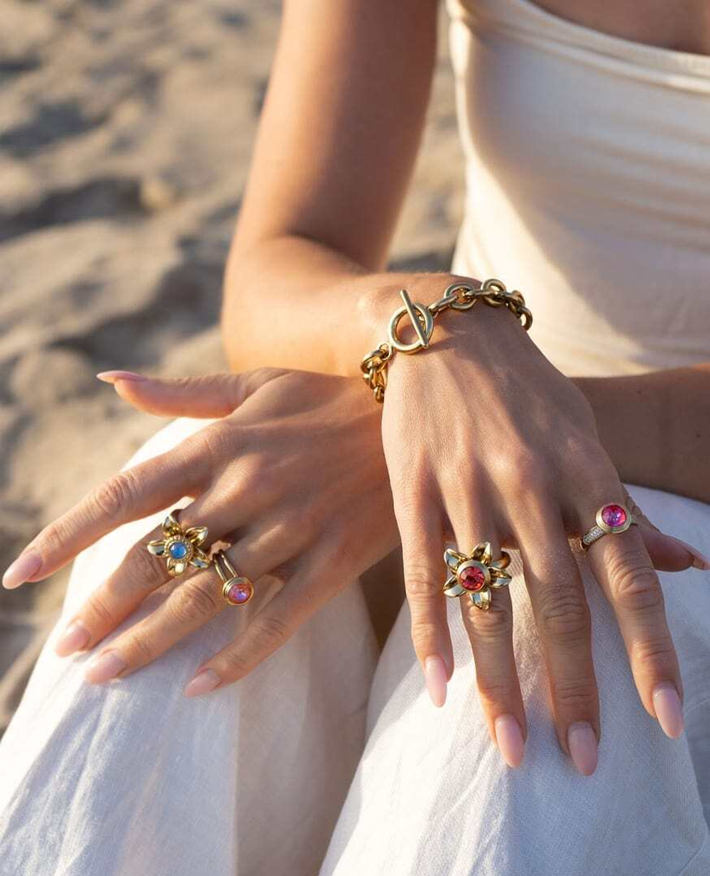 Браслет Qudo CORTINA 20 cm Gold 102032/30-1600