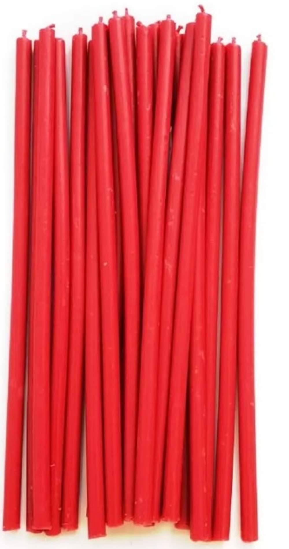 Свечи №7 красные