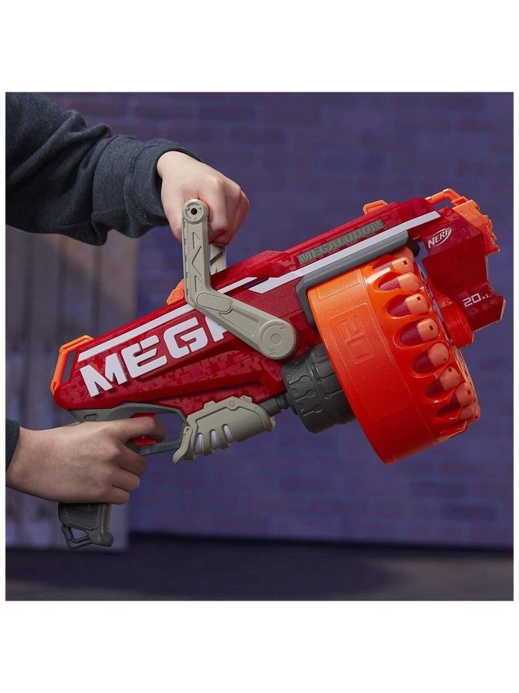 Бластер Мега Мегалодон Nerf Mega Megalodon пистолет игрушечный E4217