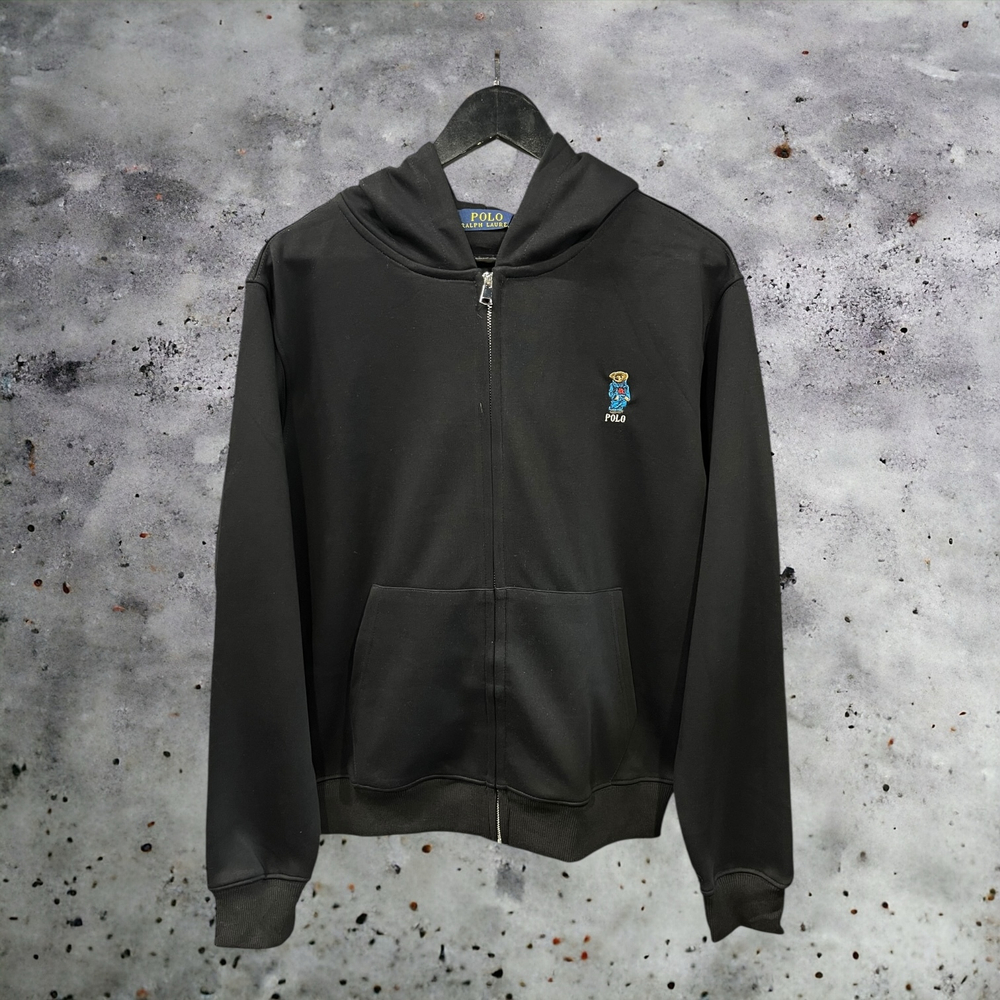 Худи Zip Ralph Lauren #2 • Черный