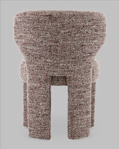 Стул 1682, бордовый меланж