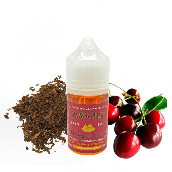 Купить Жидкость  Black Jack Salt - Cherry Tobacco 30 мл