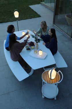 Solna 72см, лампа бежевый, алюминий/полимер