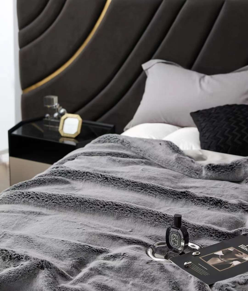 Плед из искусственного меха La Perla 150x200