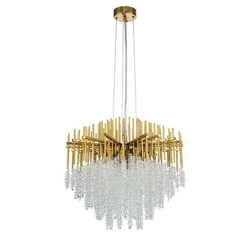 Подвесная люстра 10*E14 V000603 12052/10P Gold золото Cappella Indigo