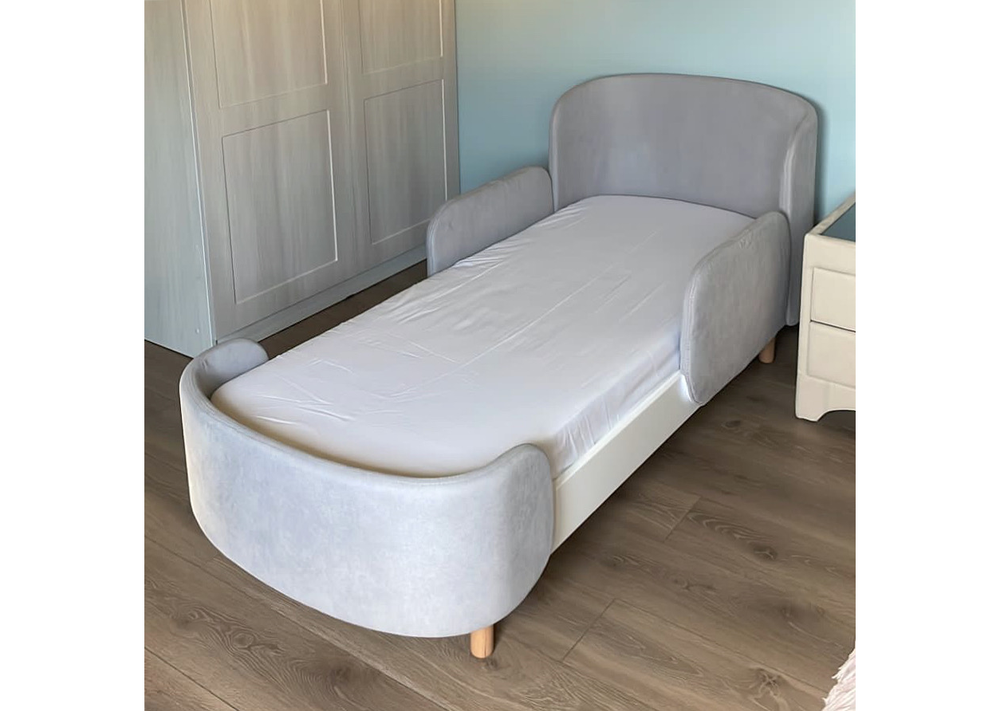 Мягкий чехол для бортика KIDI soft (серый)