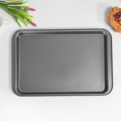 Форма для выпечки 42.5*28.5*2.5см/440g, металл