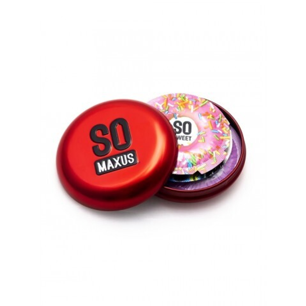 Презервативы "MAXUS" SENSITIVE № 15 (ультратонкие) в железном кейсе