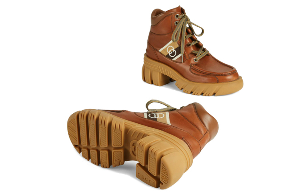 GUCCI Interlocking G Ankle Boots