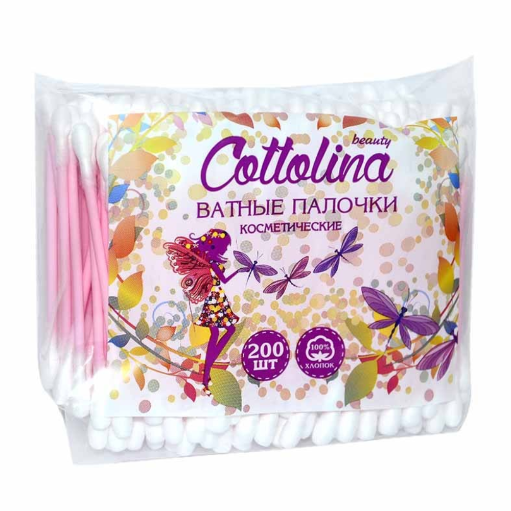 Ватные палочки Сottolina 200 шт
