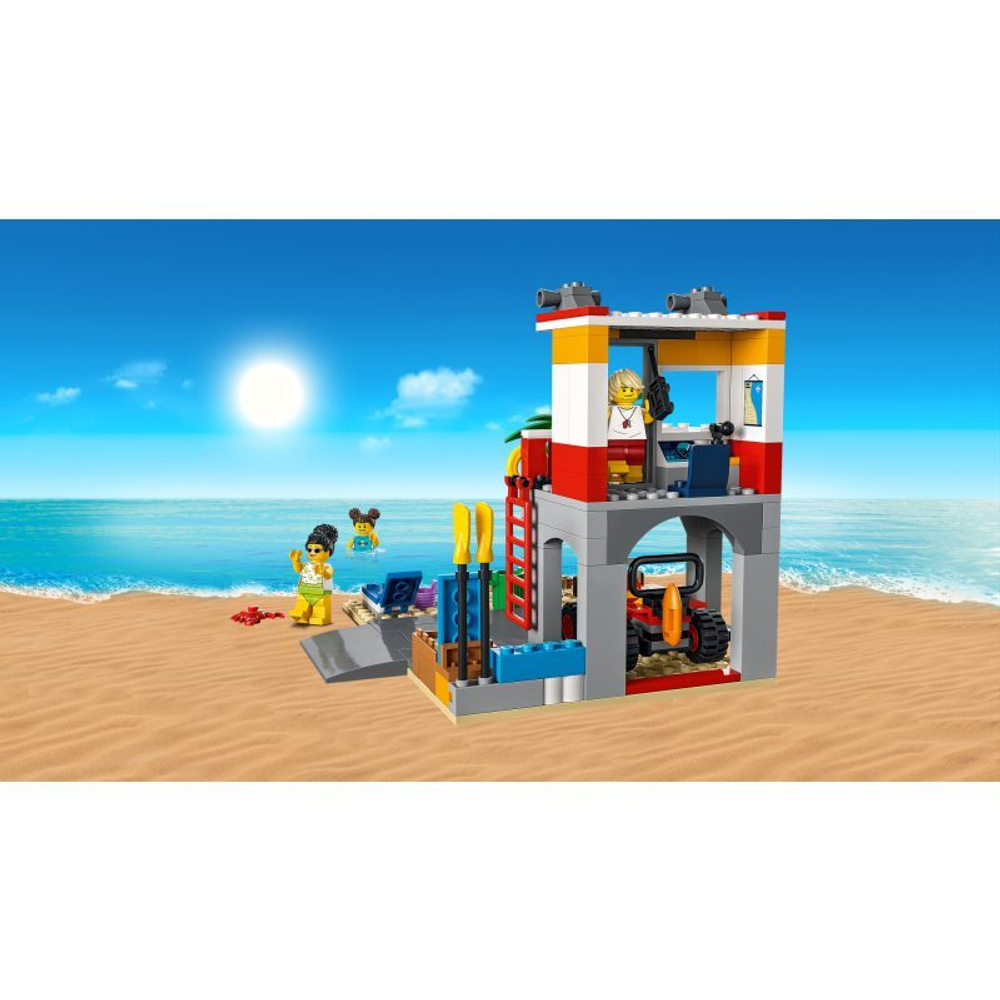 LEGO City - Спасательный стенд на пляже 60328