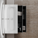 Тумба подвесная под раковину Sancos Folk, Grey soft 790х445х500