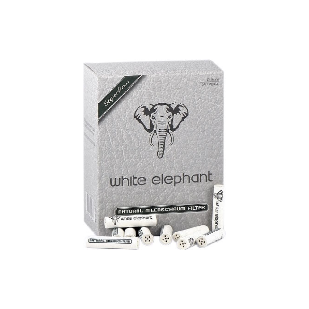 Фильтры трубочные "White Elephant" Meershaum 150шт. 9мм