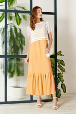 51361 Платье женское (оранжевый)