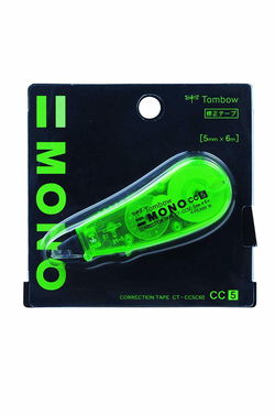Ленточный штрих-корректор Tombow Mono СС 5 мм LE зелёный