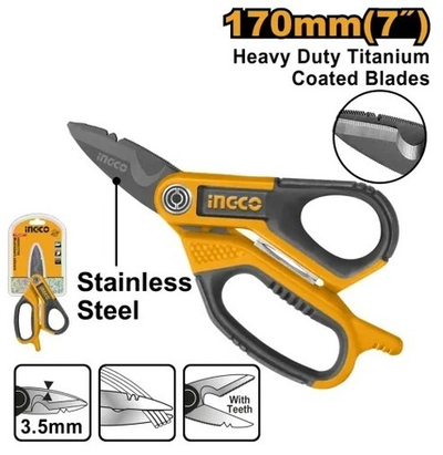 Универсальные ножницы 170 мм INGCO INDUSTRIAL HES051708