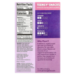 Plum Organics, Teensy Snacks с воздушной киноа, снеки из мягких фруктов, для детей от 18 месяцев, ягоды, 5 упаковок по 10 г (0,35 унции)