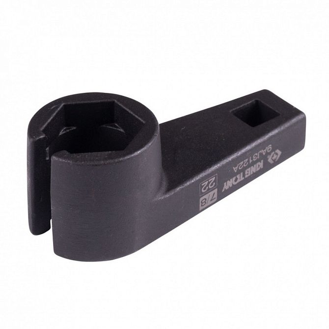 KING TONY (9AJ3122A) Головка для кислородных датчиков 3/8", 22 мм, разрезная