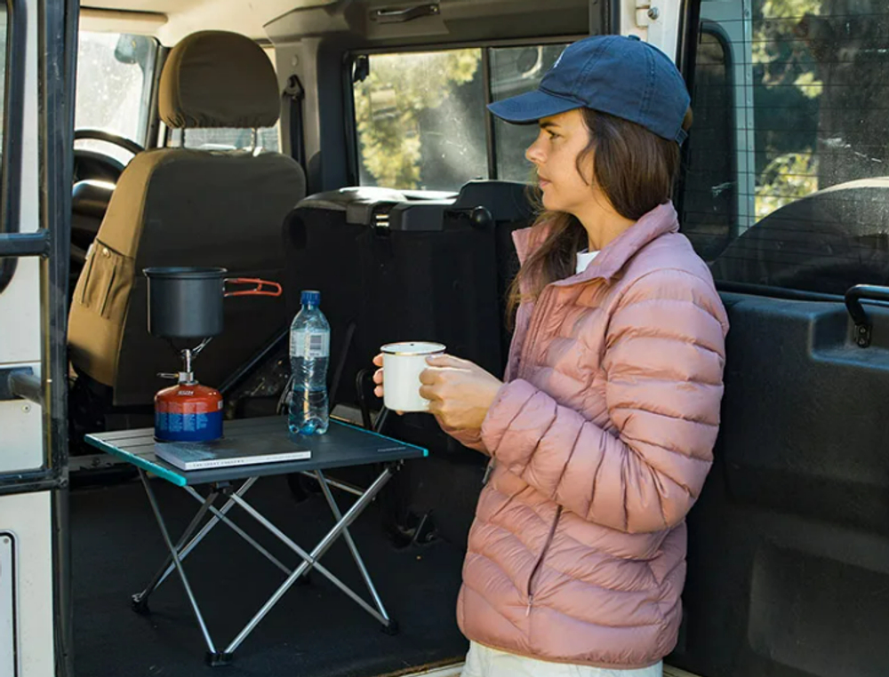 Стол туристический Naturehike складной, 68х46х40,5 см, серый