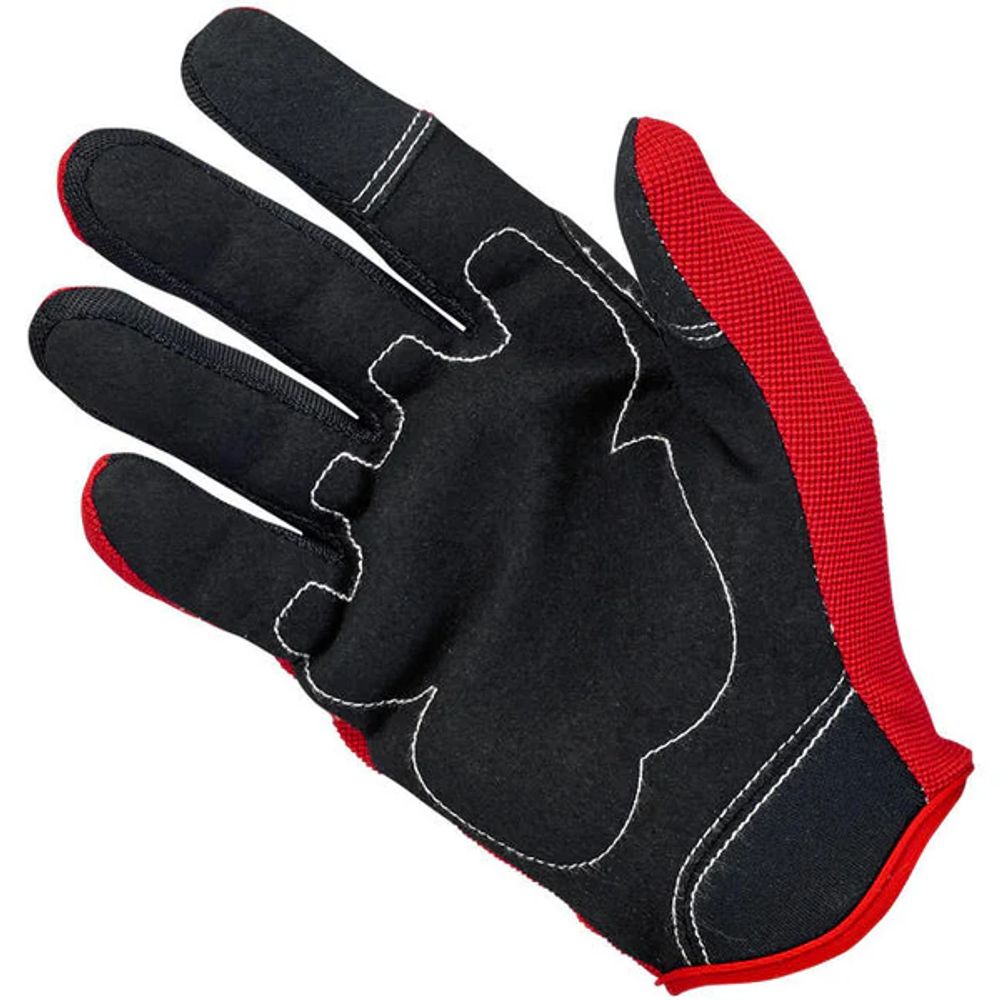 Moto Gloves / Красно-черный