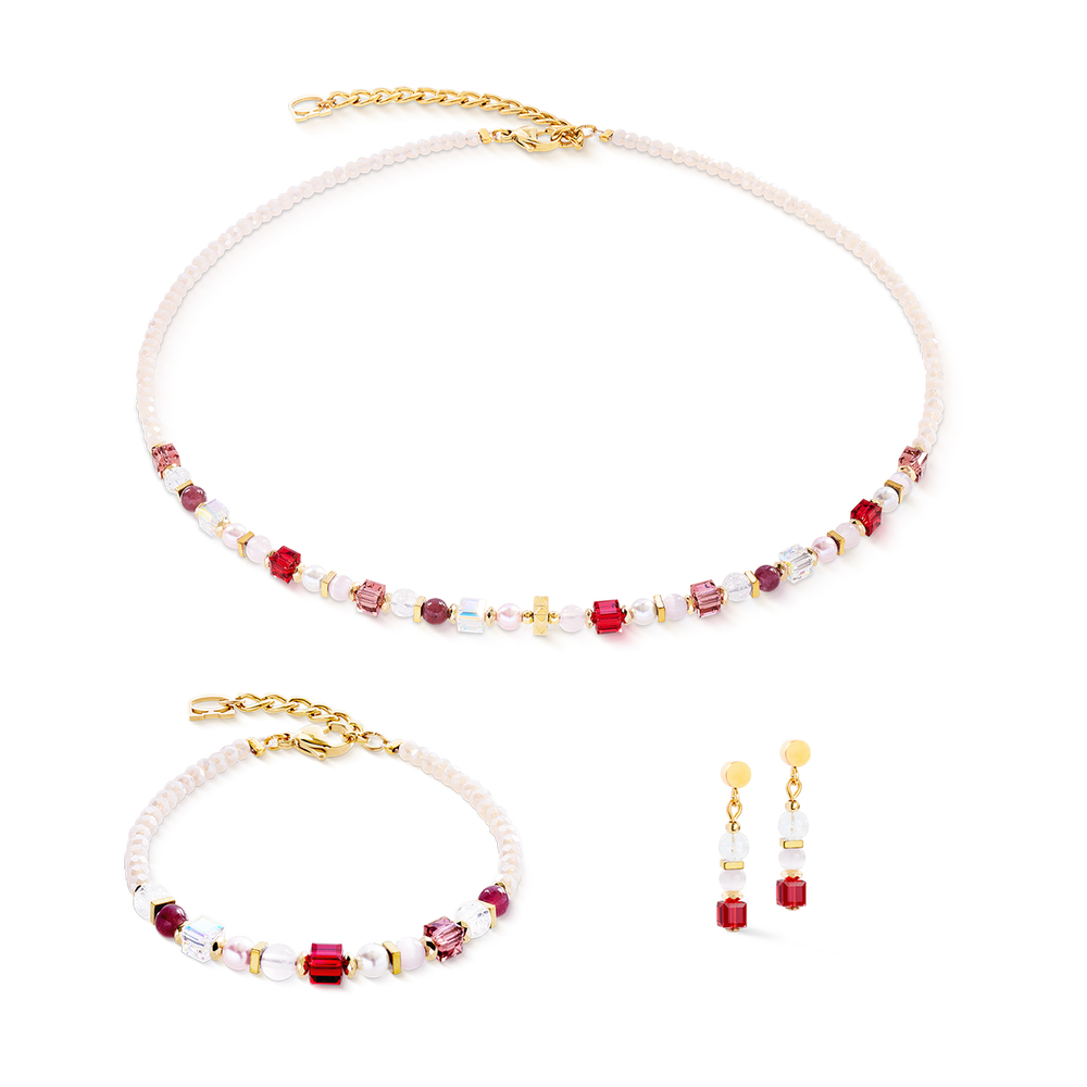 Серьги Coeur de Lion Red-Rose 2105/21-0319