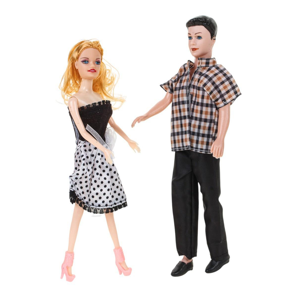 Кукла тип Модель с мужем, пакет B6205
