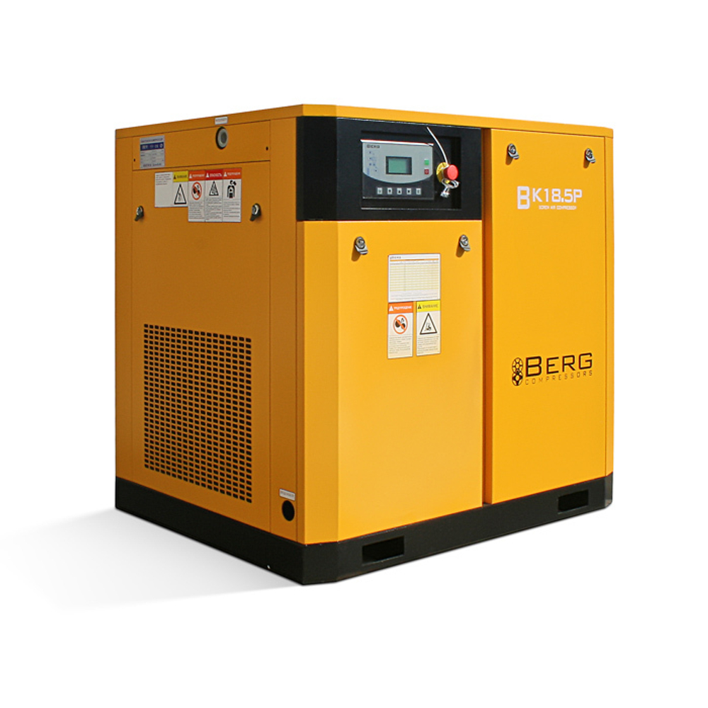 Винтовой компрессор berg вк-18.5р ip54 12 бар