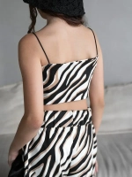 Костюм для девочки на лето с кюлотами