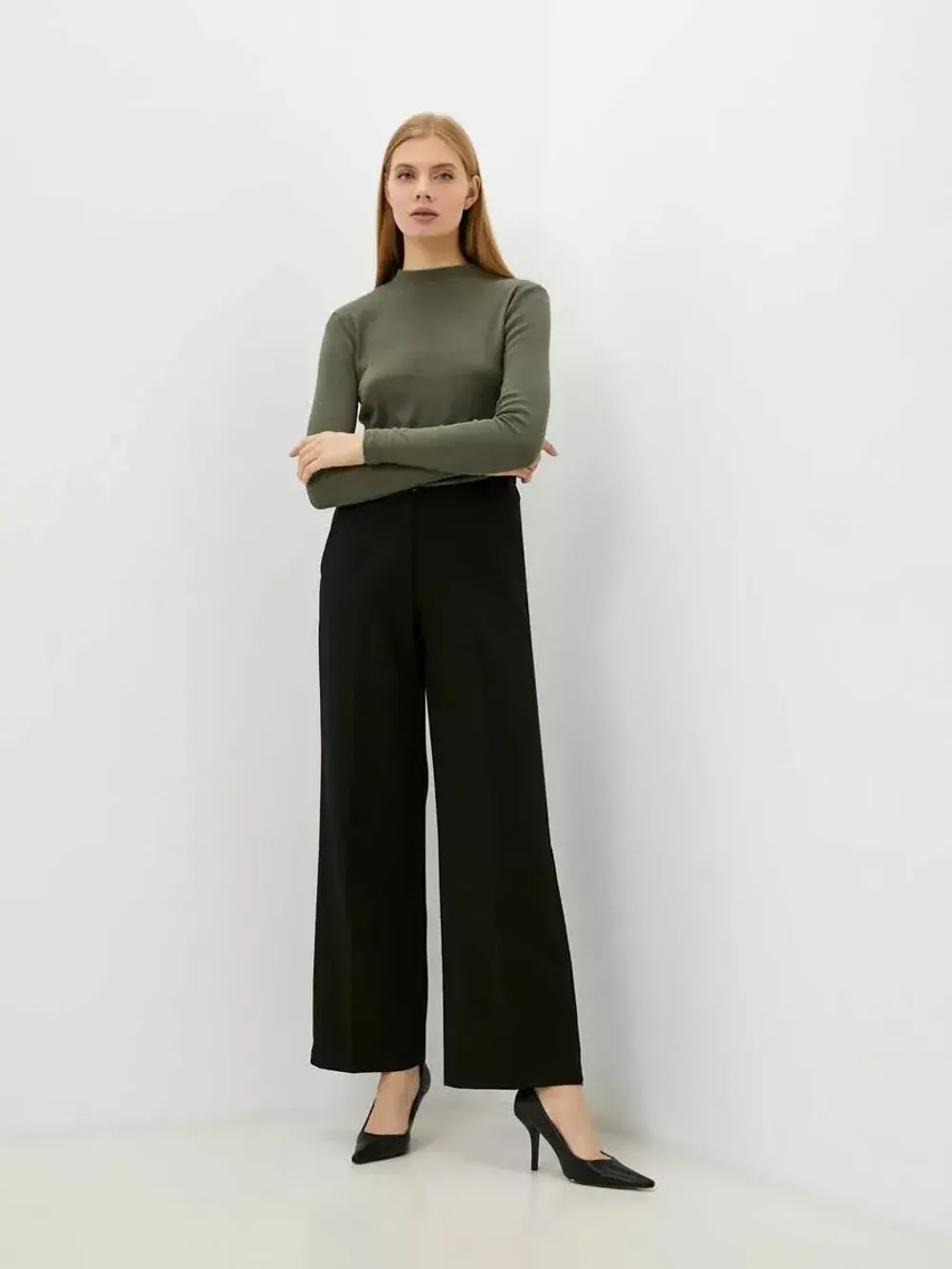 Брюки прямые классические