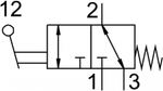 VHEF-VT-M32-M-G14 Распределитель с тумблеров