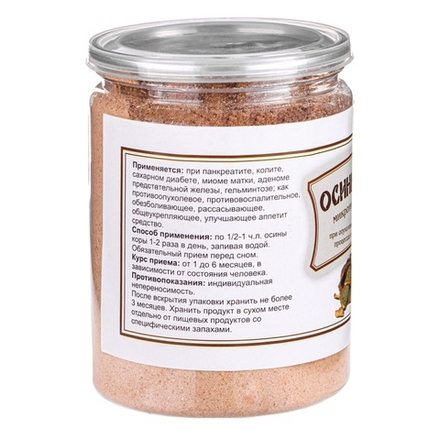 Осины кора микронизированная, 100 г