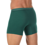 Набор из 3 мужских трусов-боксеров: зелёных, синих и бордовых (Размер: XXL) (Цвет: разноцветный)