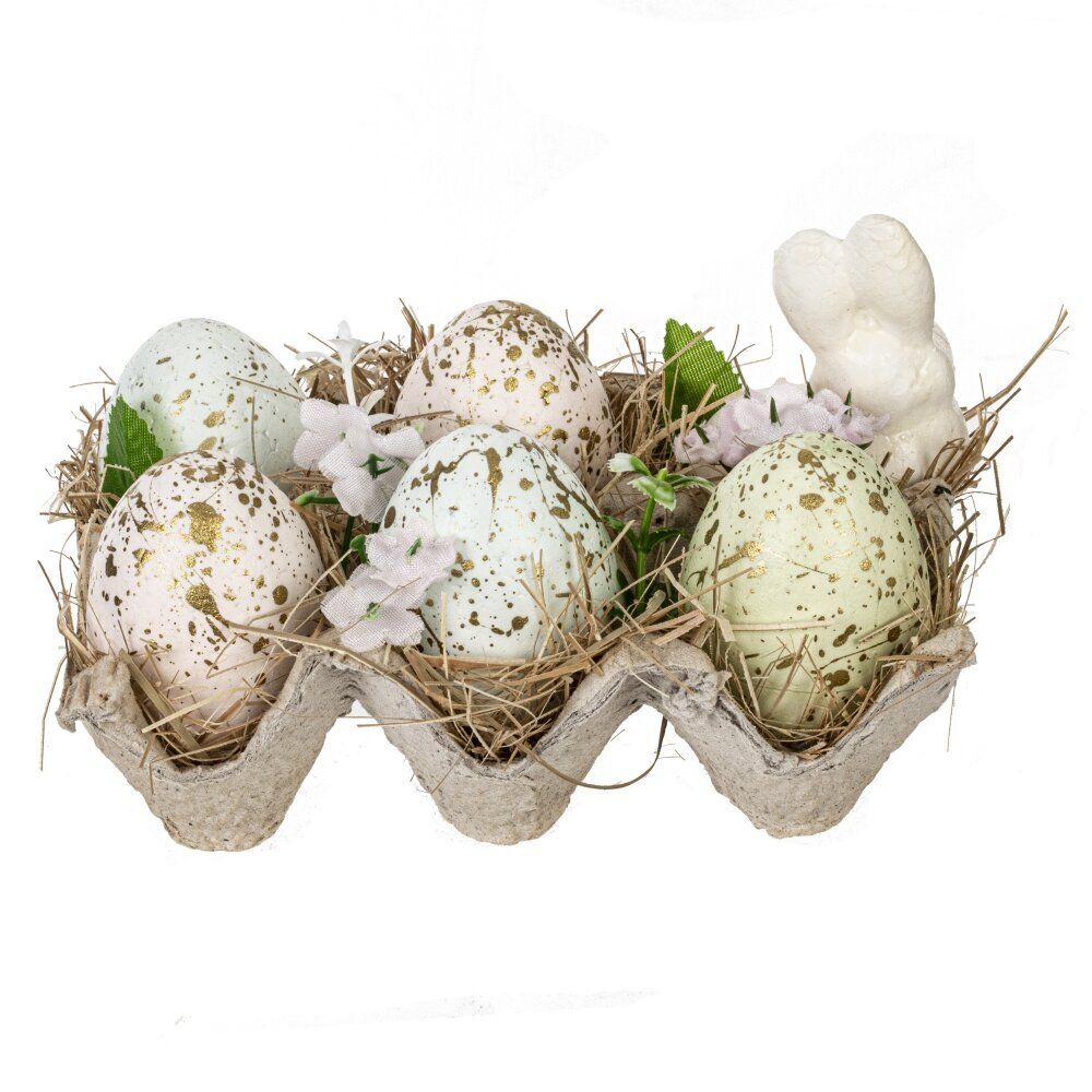 GAEM Изделие декоративное "Пасхальная композиция", L14,5 W10 H9,5 см