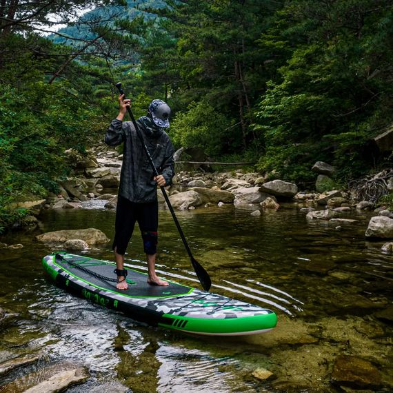 Надувная SUP-доска FunwaterFW10B 330x84x15 см полный комплект