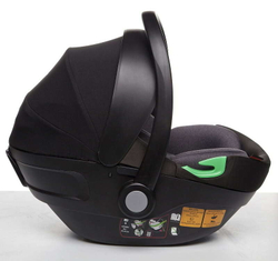 Детская коляска Peppy Monaco Thermo 3 в 1 с автокреслом First Black