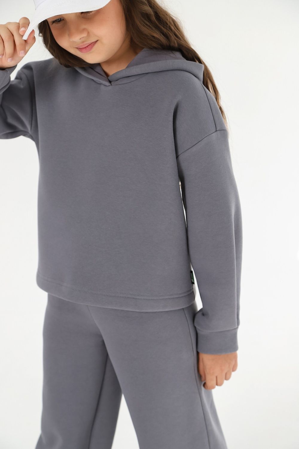 Костюм для девочки Сибирь-1 Виотекс СЕРЫЙ