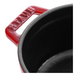 STAUB Мини-кастрюля чугунная Cocotte 10см 250мл красная (2 сорт)