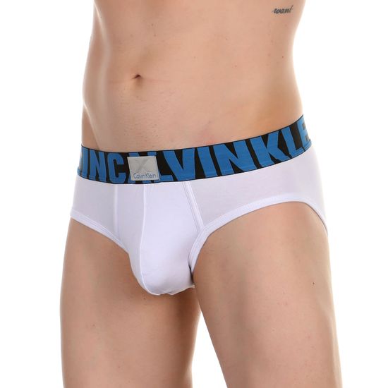 Мужские трусы брифы белые Calvin Klein