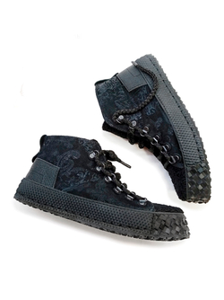 Кеды кожаные "Black pearl"