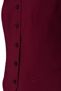 Жилет женский 4050АП, бордовый #489Бор064050АП