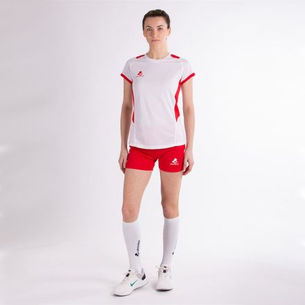 Форма волейб. жен. +ADRENALINA Clas 1304-020-XL, р.XL, 100% полиэстер, бело-красный