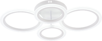 Потолочный светодиодный светильник LED 72W 3000К-6000K 8449/4 WHT (МАРКЕТ) белый Profit Light