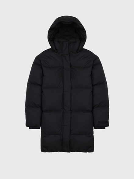 Пуховик Calvin Klein Long Down Hooded Puffer Black Beauty