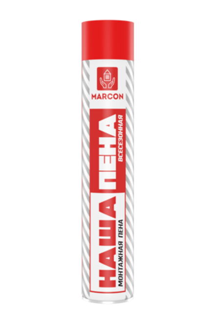 НАША ПЕНА  Пена монтажная бытовая всесезонная (MARCON)