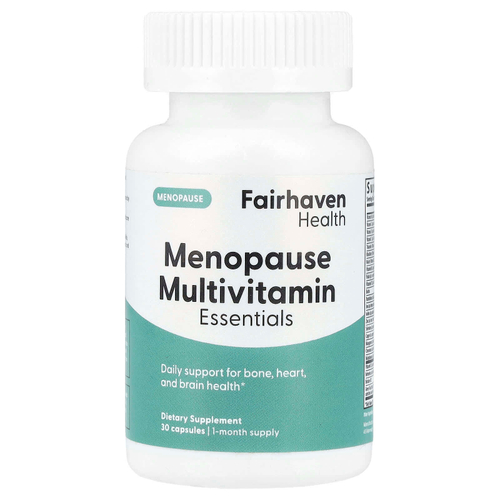 Fairhaven Health, Основные мультивитамины для менопаузы, 30 капсул