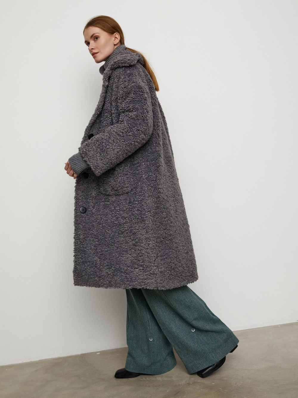 Пальто Alpaca Grey
