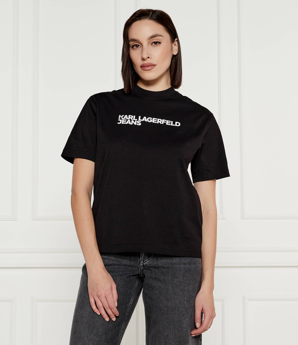 Футболка Karl Lagerfeld Jeans - черный(241J1714)