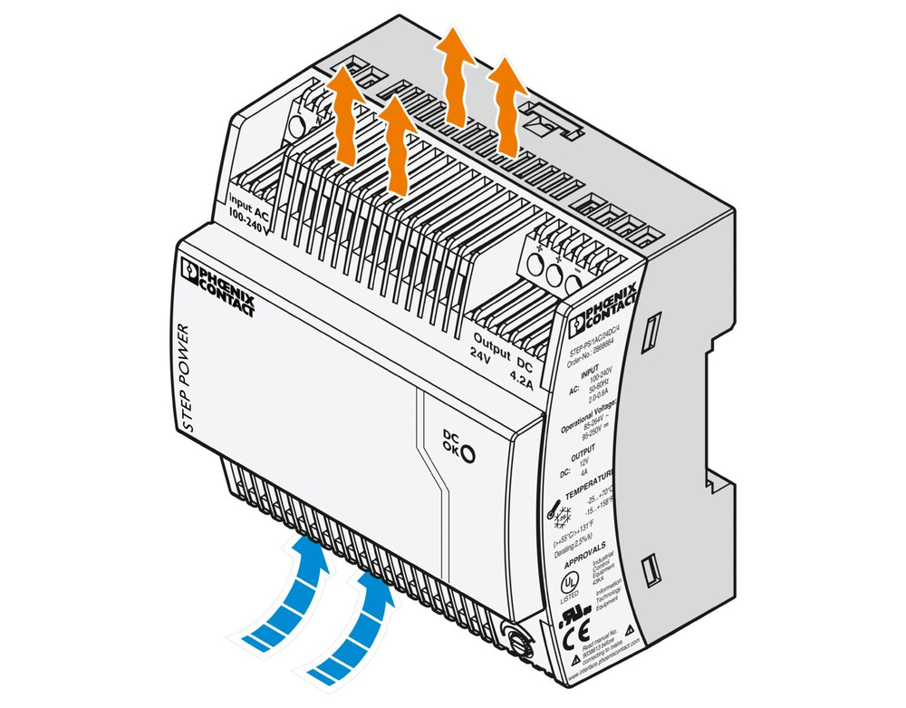 2868664 - STEP-PS/ 1AC/24DC/4.2 - Источники питания