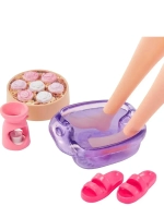 Набор Кукла Барби с питомцем День Spa HKT90